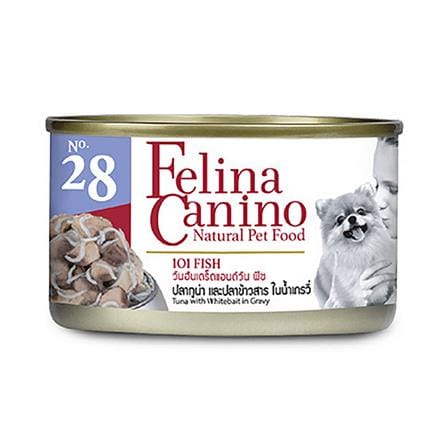 อาหารเปียกสุนัข FELINA CANINO DOG28 101 FISH 85 ก._0