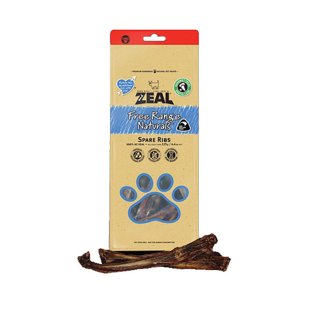 ขนมสุนัข ZEAL รสซี่โครงลูกวัวนิวซีแลนด์ 125 ก.