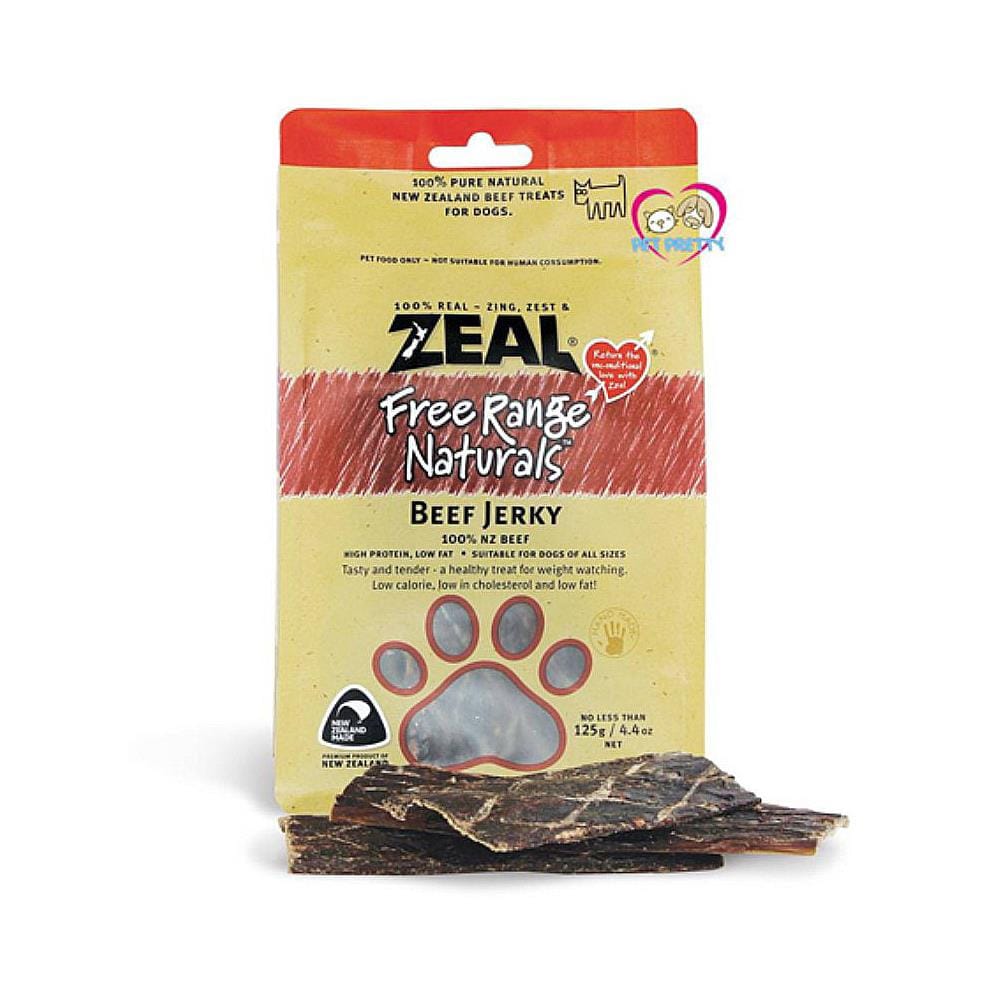 ขนมสุนัข ZEAL รสเนื้อวัวนิวซีแลนด์ 125 ก.