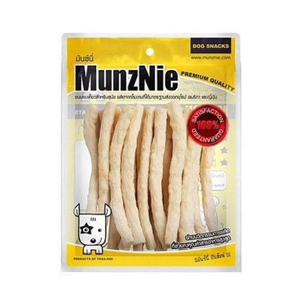ขนมสุนัข MUNZNIE มันชี่โรล รสนม 5 นิ้ว_0