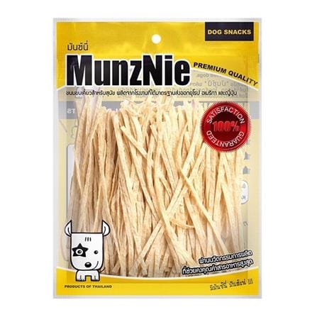 ขนมสุนัข MUNZNIE ปลาเส้น รสดั้งเดิม 80 ก._0