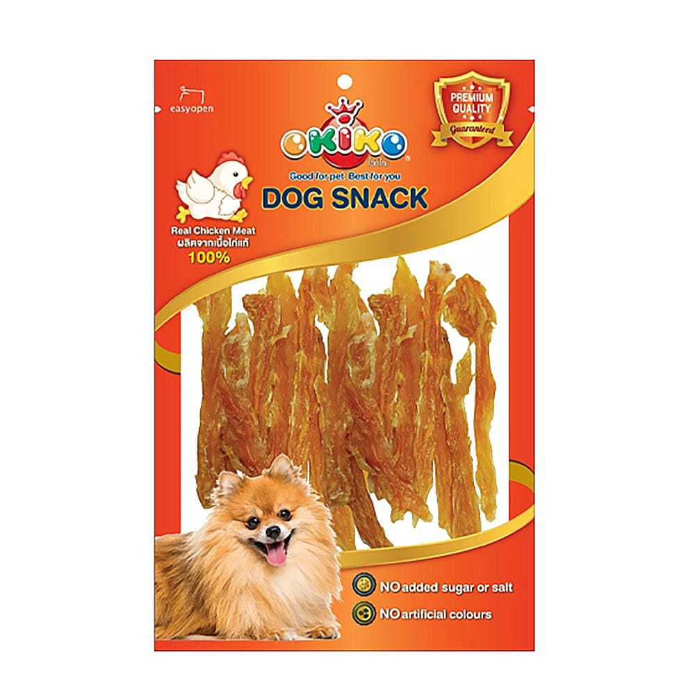 ขนมสุนัข OKIKO สันในไก่นิ่มสไลซ์ 400 ก.