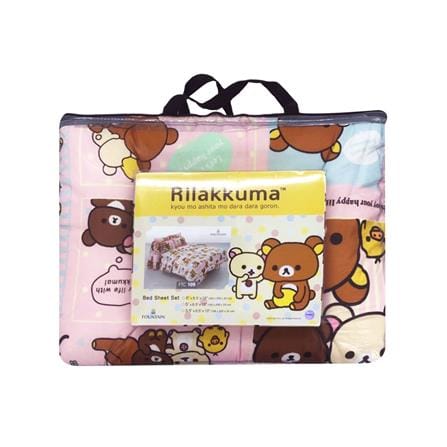ชุดผ้าปูที่นอน 6 ฟุต 6 ชิ้น FOUNTAIN RILAKKUMA 70209-FTC109_3