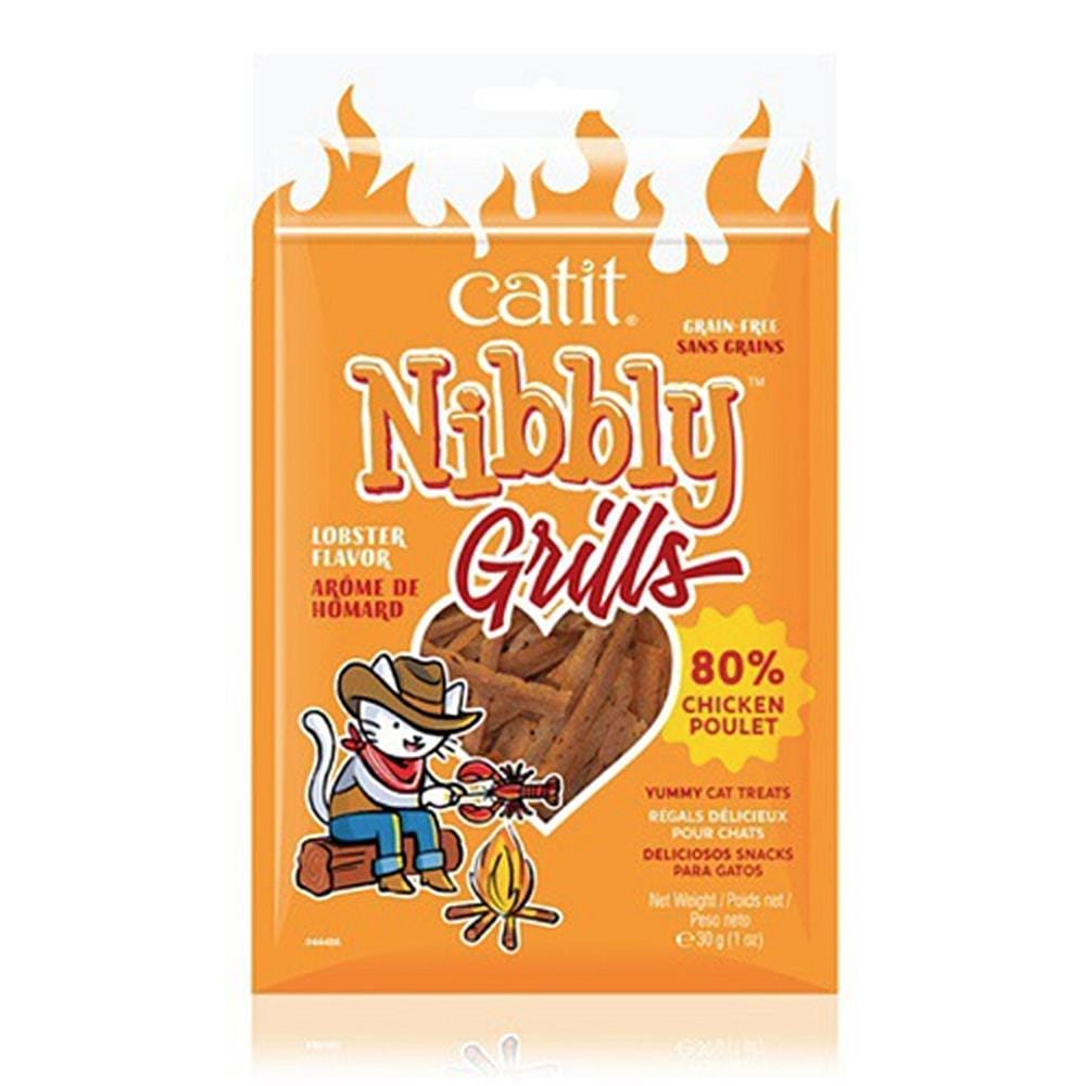 ขนมแมว CATIT NIBBLY GRILLS รสกุ้งล็อบสเตอร์ 30 ก.