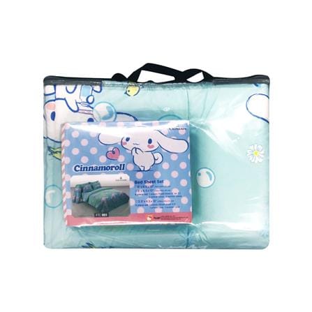 ชุดผ้าปูที่นอน 6 ฟุต 6 ชิ้น FOUNTAIN CINNAMOROLL 70209-FTC051_3