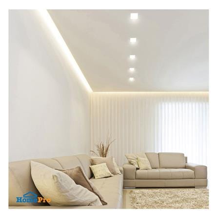 ดาวน์ไลท์ LED LUMAX 20-A0679 8.6 นิ้ว 24 วัตต์ DAYLIGHT/COOL WHITE/WARM WHITE สีขาว_3