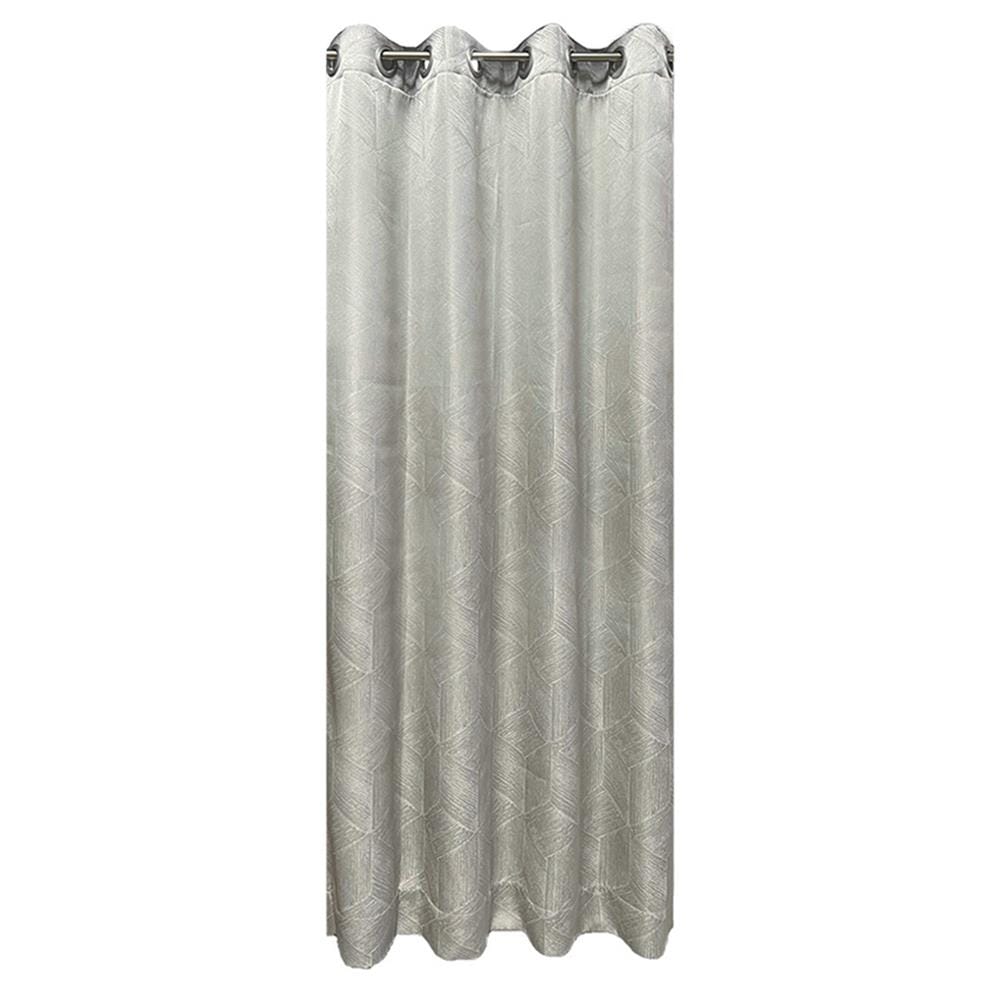 ผ้าม่าน EYELET HOME LIVING STYLE ALLIC UV 130X220 ซม. สีเทาอ่อน_0