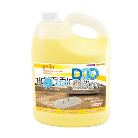 น้ำยาดันฝุ่นพื้น DOO CLEAN 4,000 มล. กลิ่นลีลาวดี