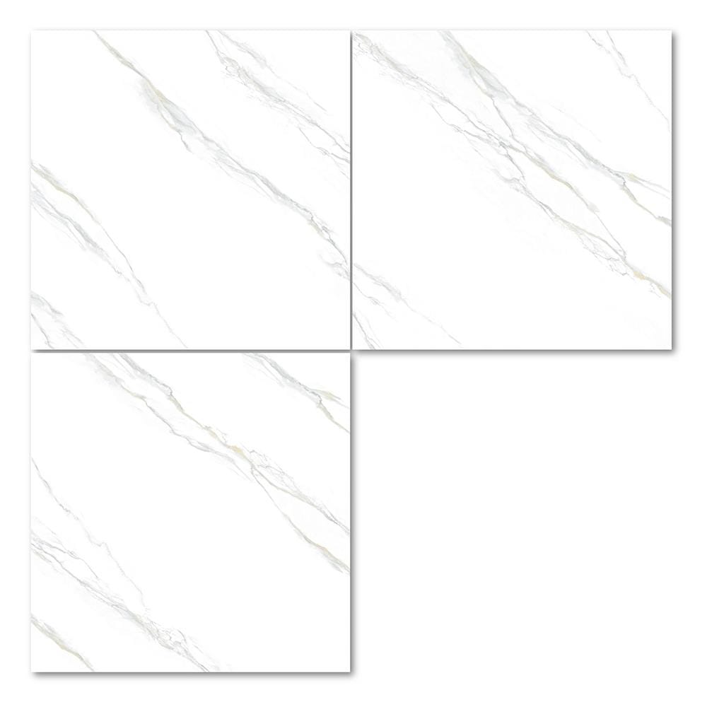 กระเบื้องพื้น 60x60 ซม. TARA ฮายอน ขาว A 1.44M2