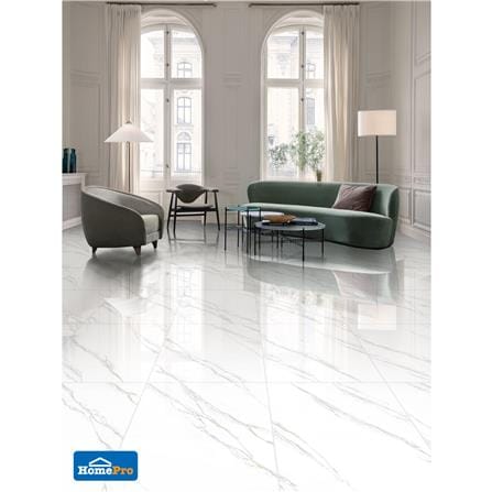 กระเบื้องพื้น 60x60 ซม. TARA ฮายอน ขาว A 1.44M2_2