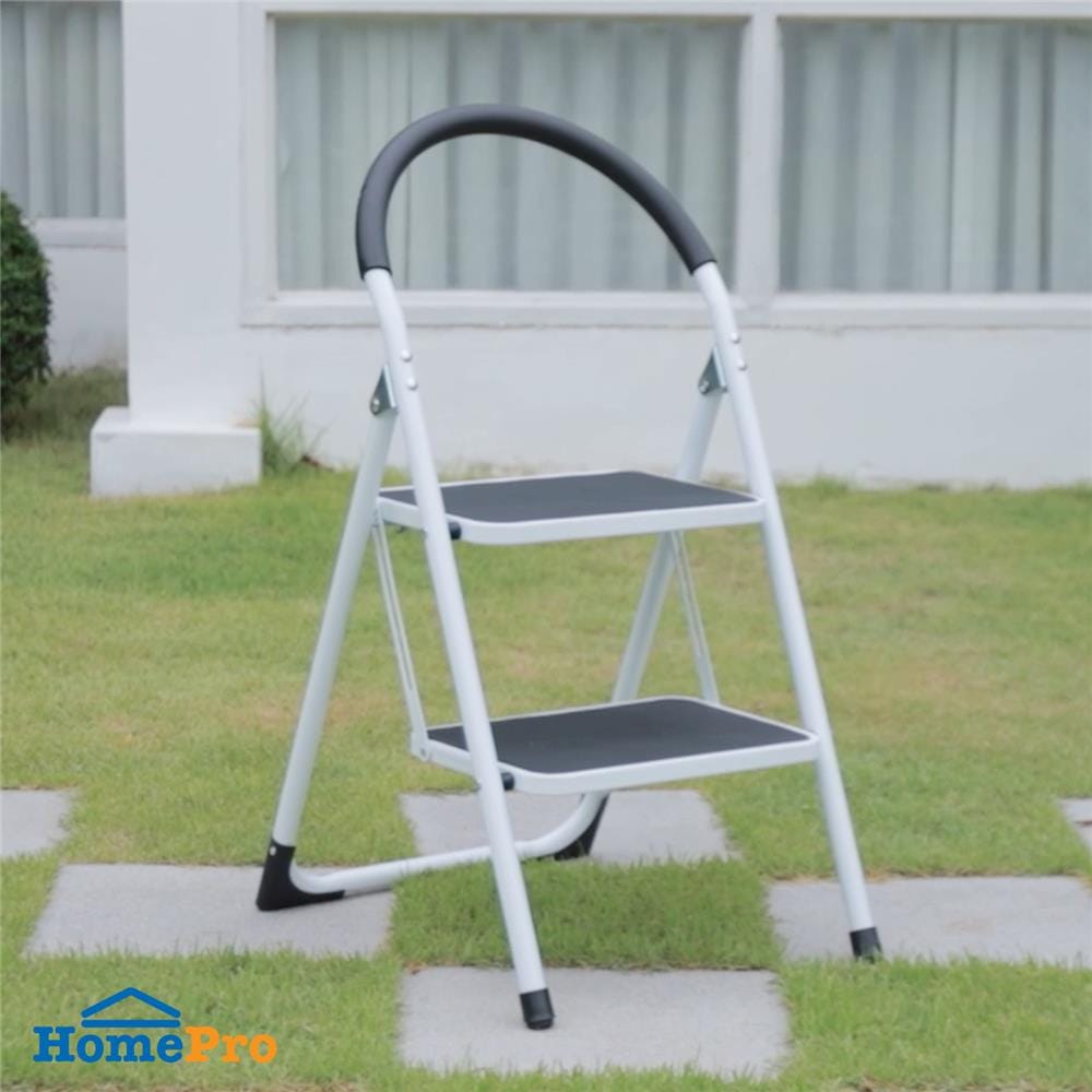บันไดอเนกประสงค์ 2 ขั้น MATALL WK2203E-2 สีขาว-ดำ