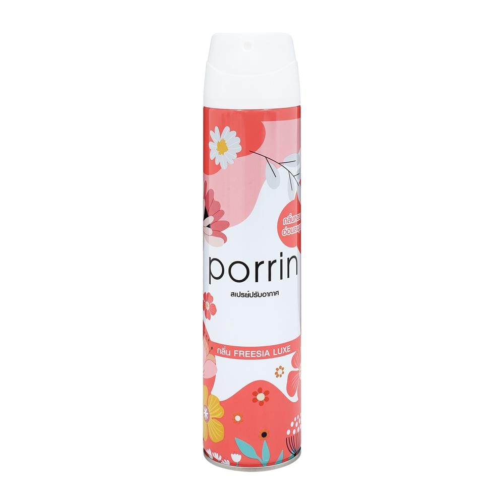 สเปรย์ปรับอากาศ PORRIN 300 มล. กลิ่นฟรีเซีย ลักซ์