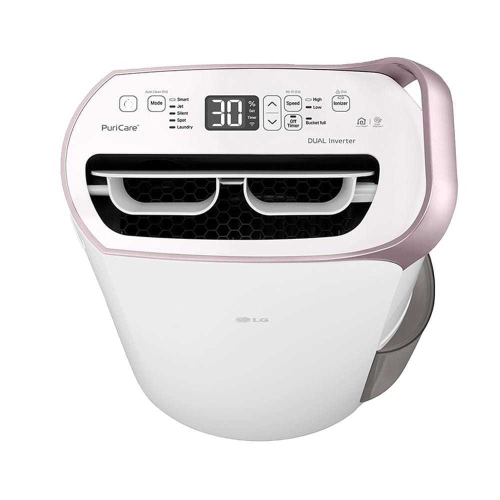 เครื่องลดความชื้น 80 ตร.ม. LG MD19GQGA1.ATH สีขาว (5.3 ลิตร)