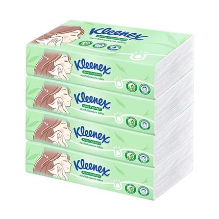 กระดาษเช็ดหน้า KLEENEX ACNE COMFORT 100 แผ่น แพ็ก ...