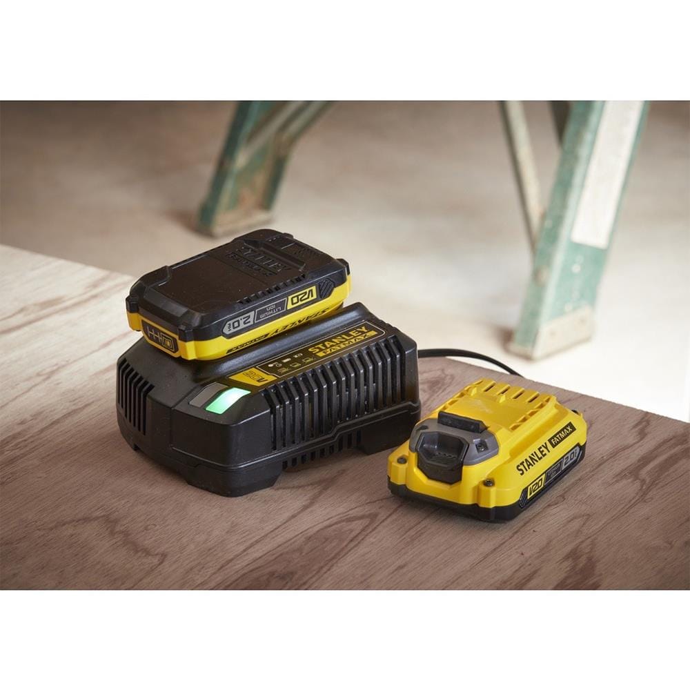 แท่นชาร์จแบตเตอรี่ STANLEY SC401-B1 20 โวลต์ Max 4.0 แอมป์