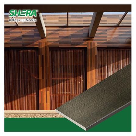 ไม้ระแนง SHERA SHINE LIGHT 7.5X300X0.8 ซม. สีไม้โอ๊ค_2