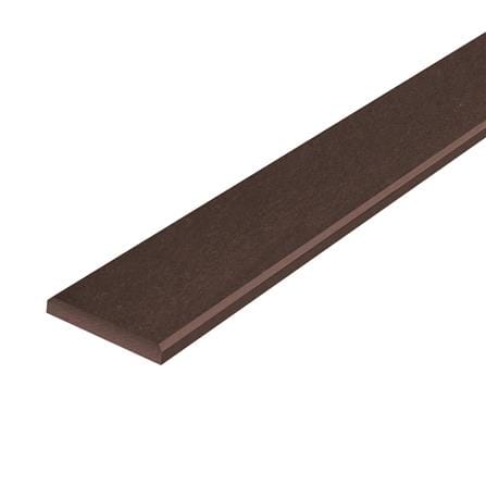 ไม้ระแนง DURAONE ผิวเรียบ ขอบวี 7.5X300X0.8 ซม. สี DARK OAK_0