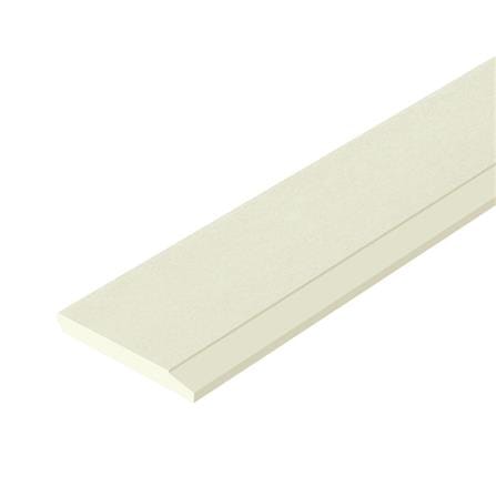 ไม้บัว DURAONE 10X300X1.2 ซม. สีรองพื้นครีม_0
