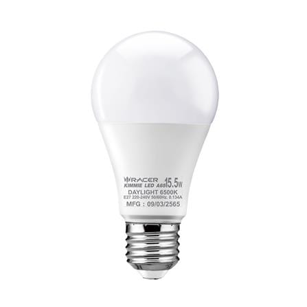 หลอดไฟ LED RACER A65 KIMMIE 15.5 วัตต์ DAYLIGHT E27