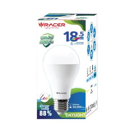 หลอดไฟ LED RACER A65 KIMMIE 18.5 วัตต์ DAYLIGHT E27_1
