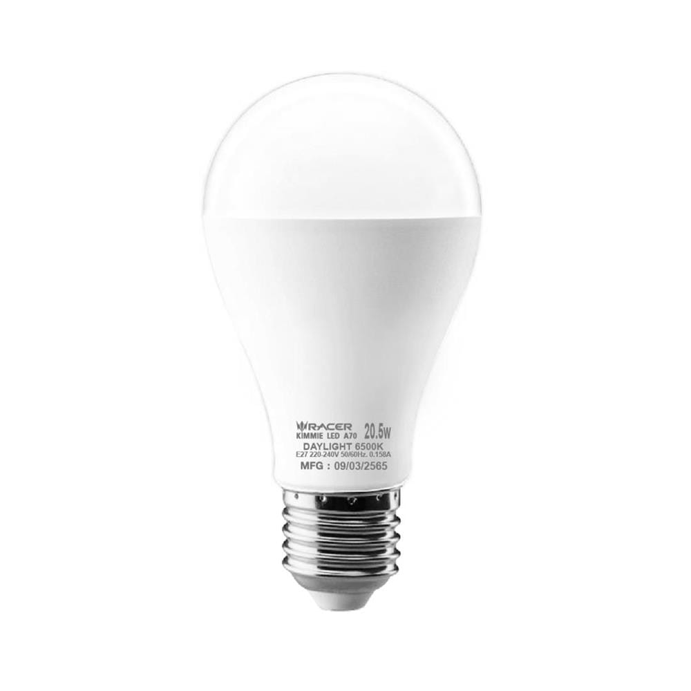 หลอด LED RACER A70 KIMMIE 20.5 วัตต์ DAYLIGHT E27