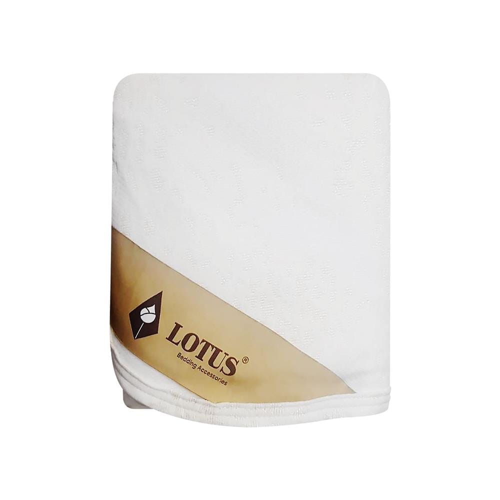 ผ้ารองกันเปื้อน QUEEN SIZE LOTUS HYGIENE WHITE