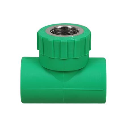 ข้อต่อท่อสามทางเกลียวใน GREAN PIPE 1/2 นิ้ว สีขียว_1