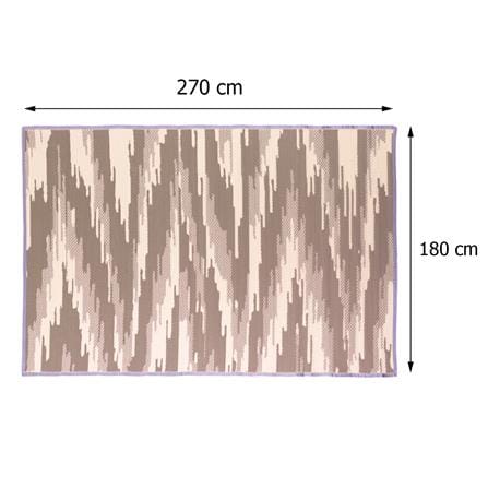 เสื่ออเนกประสงค์ MAT-ER THA-RA SIZE L 180x270 ซม. สี EARTH TONE_5