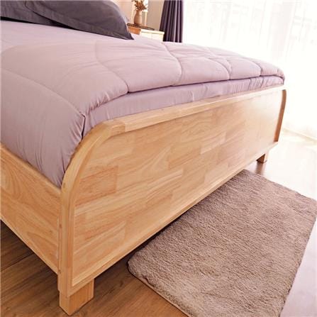 เตียง 6 ฟุต BAAN FURNITURE HESTIA สีไม้ธรรมชาติ_4