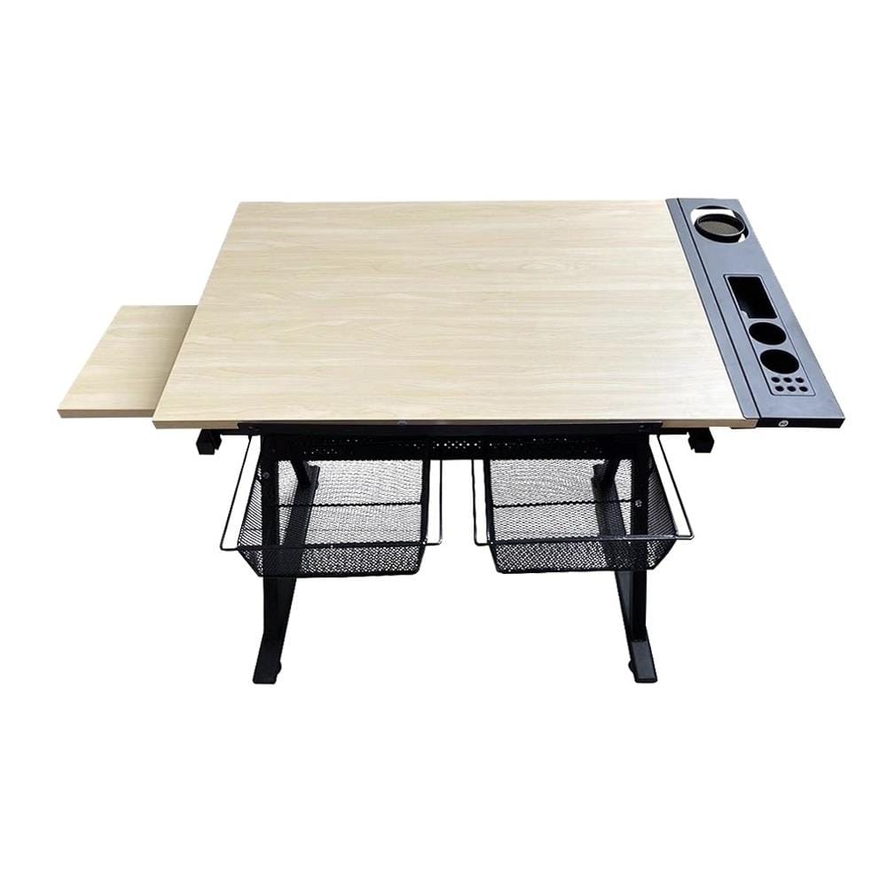 D.I.Y. โต๊ะเขียนแบบ DESKSPACE W90 DESKS-DESK1 สีน้ำตาล/ดำ