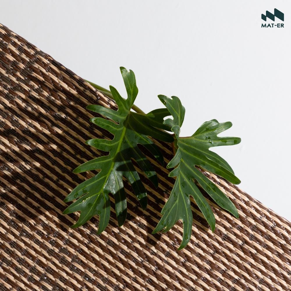 เสื่ออเนกประสงค์ MAT-ER PAT-TA-PII SIZE S 90x200 ซม. สี EARTH TONE