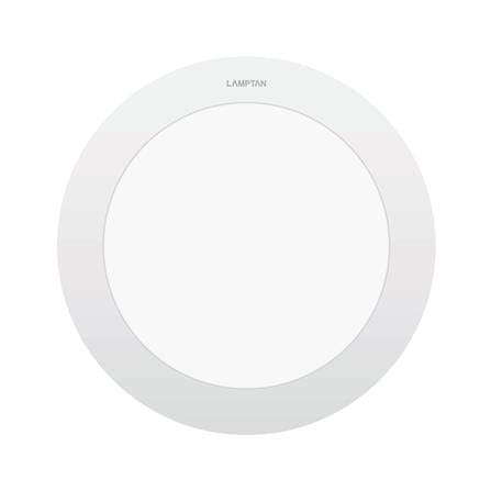 ดาวน์ไลท์ LED LAMPTAN PLAIN 6 นิ้ว 12 วัตต์ DAYLIGHT สีขาว