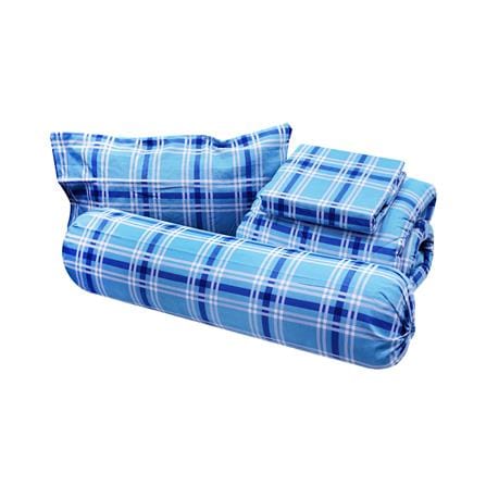 ชุดผ้าปูที่นอน 3.5 ฟุต 4 ชิ้น ME LIVING SCOTT BLUE_2