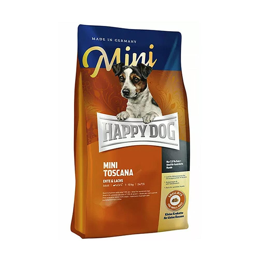 อาหารสุนัข HAPPY DOG MINI TOSCANA 300 ก.