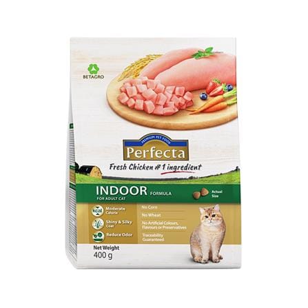 อาหารแมว PERFECTA ADULT INDOOR 0.4 กก._0