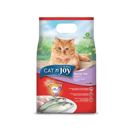 อาหารแมว CAT N JOY SENIOR CAT รสปลาทู 1.2 กก_0