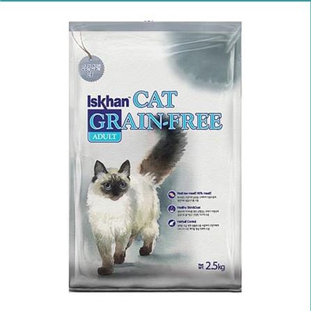 อาหารแมว ISKHAN CAT GRAIN-FREE ADULT 2.5 กก._0