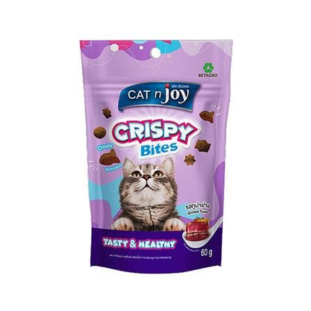 ขนมแมว CAT N JOY CRISPY BITES GRILLED TUNA 60 ก._0