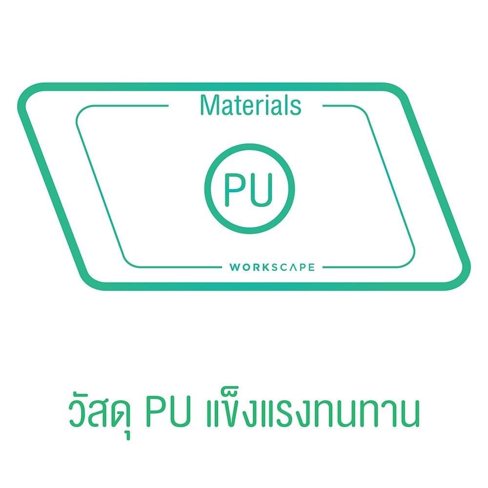 แผ่นรองโต๊ะทำงาน WORKSCAPE WAH-00013 สีเทา