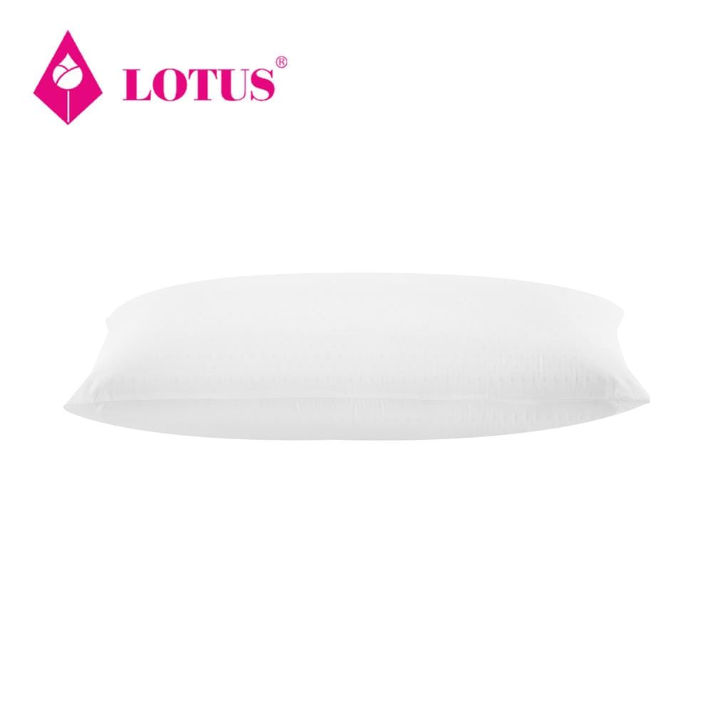 หมอนสุขภาพ ยางพารา LOTUS TALALAY MEDIUM 20x30 นิ้ว สีขาว