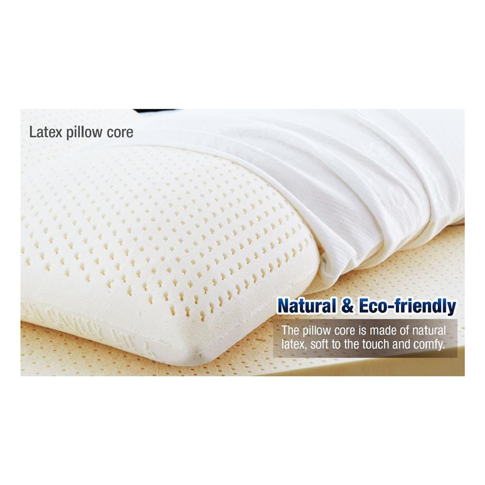 หมอนสุขภาพ ยางพารา LOTUS TALALAY MEDIUM 20x30 นิ้ว สีขาว