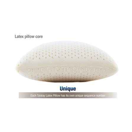 หมอนสุขภาพ ยางพารา LOTUS TALALAY MEDIUM 20x30 นิ้ว สีขาว_3