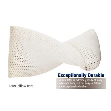หมอนสุขภาพ ยางพารา LOTUS TALALAY MEDIUM 20x30 นิ้ว สีขาว_5