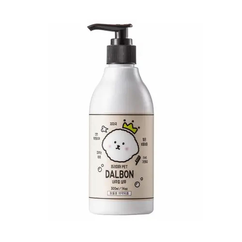 แชมพูสุนัขและแมว DALBON NATURAL สูตรอ่อนโยน 300 มล.