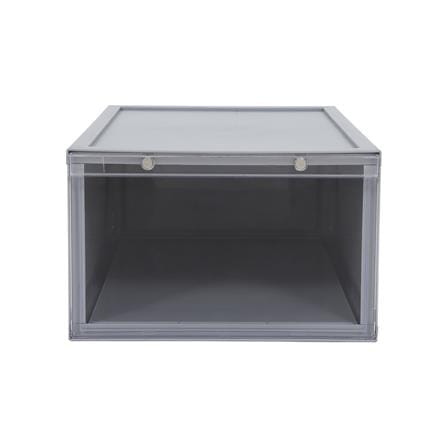 กล่องรองเท้า STACKO MAGNETIC LOCK MONO 28X37X18.3 ซม. สีเทา_2