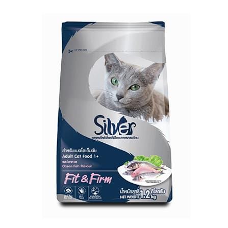 อาหารแมว SILVER FIT AND FIRM OCEAN FISH  1.2 กก._0