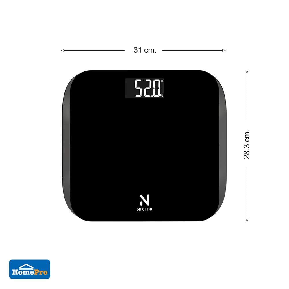 เครื่องชั่งน้ำหนัก NIKITO BG280L สีดำ
