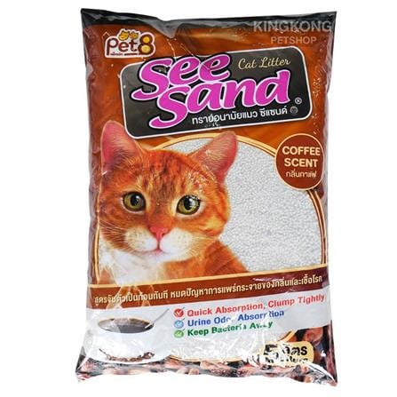 ทรายแมว SEASAND BENTONITE COFFEE 5 ลิตร