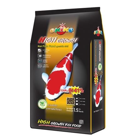 อาหารปลา OKIKO HIGH GROWTH M 1.5 กก._0