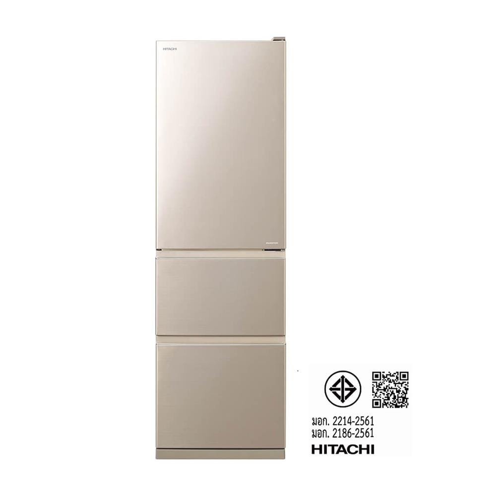 ตู้เย็น 3 ประตู HITACHI RS32KPTH CNXZ 11.1 คิว สีทอง อินเวอร์เตอร์